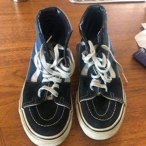 Vans Blue Shoes